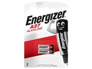 Produktfoto för Energizer Batteri A27A/E27A 2/FP