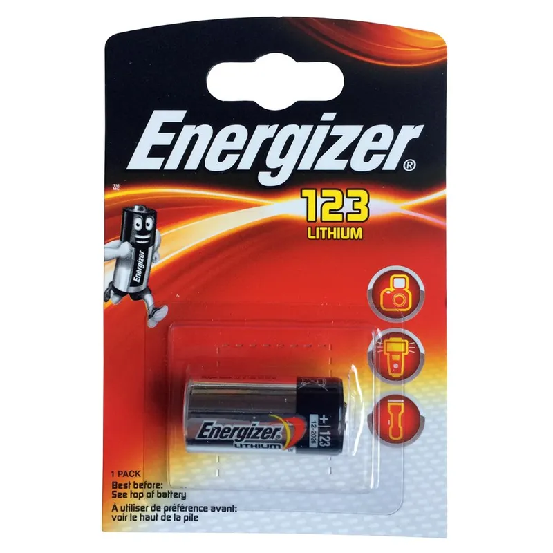 Bild 2 för Energizer Batteri Lithium Foto 123