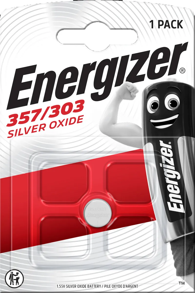 Alternativ bild 0 för Energizer Batteri Silveroxid 357/303