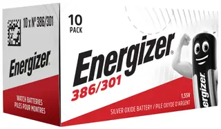 Produktfoto för Energizer Batteri Silveroxid 386 SR1142