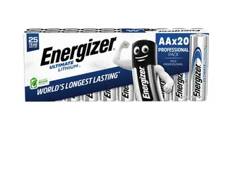 Produktfoto för Energizer Batteri Ultimate AA 20/fp