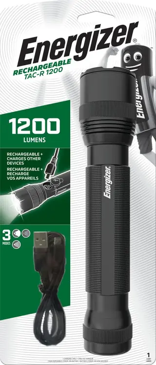 Produktfoto för Energizer Ficklampa Tactical 1200 lm