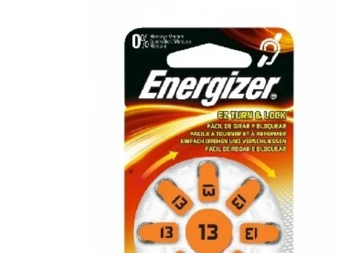 Alternativ bild 0 för Energizer Hearing Aid PR48 Knapcellebatteri ZA 13 Zink-luft 280 mAh 1.4 V 8 stk