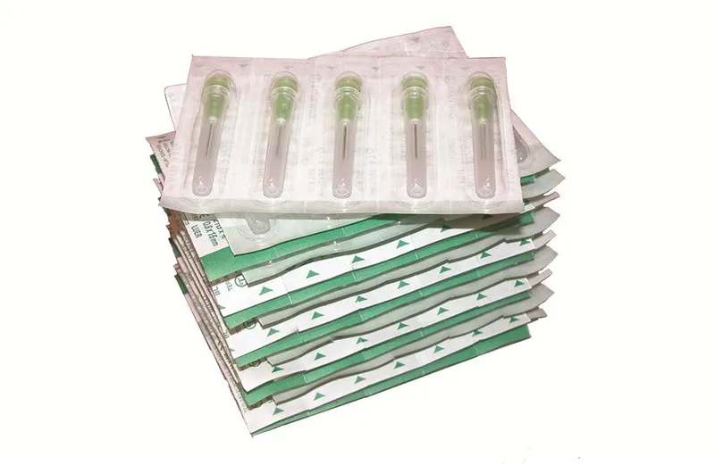 Alternativ bild 0 för Engångskanyl 1,25x25mm, 100-pack till djur