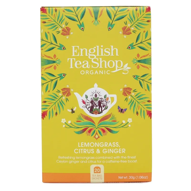 Bild 1 för English Tea Shop Citrongräs Ingefära Citron 40 g