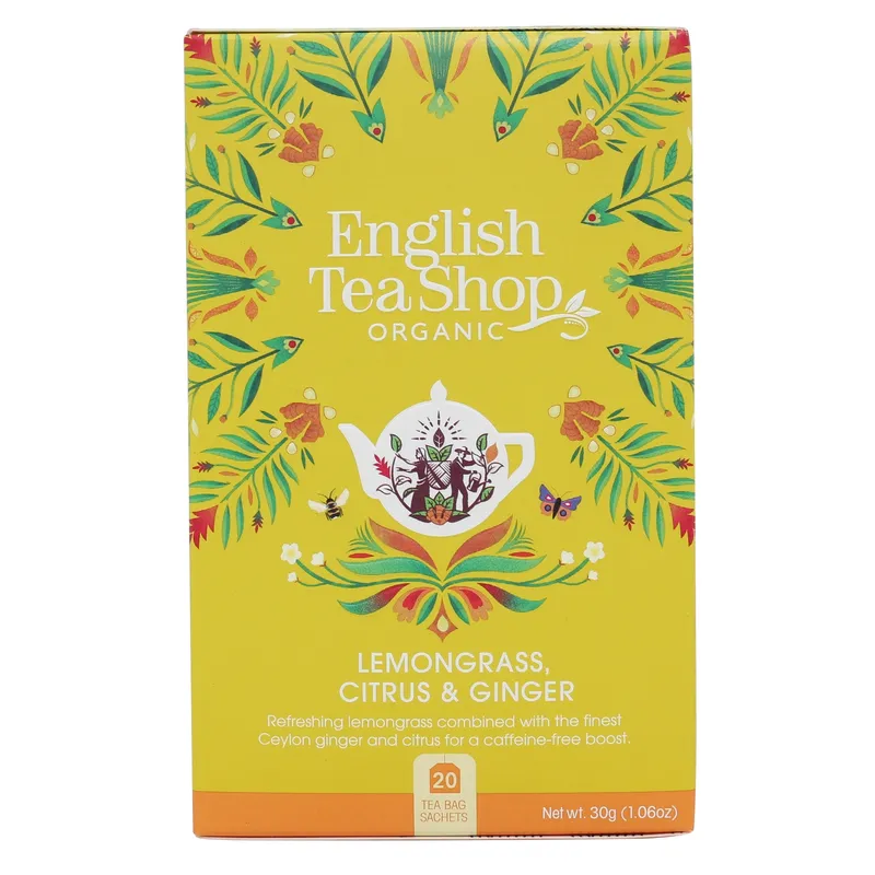 Bild 2 för English Tea Shop Citrongräs Ingefära Citron 40 g