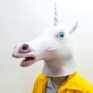 Produktfoto för Enhörningsmask - Maskerad