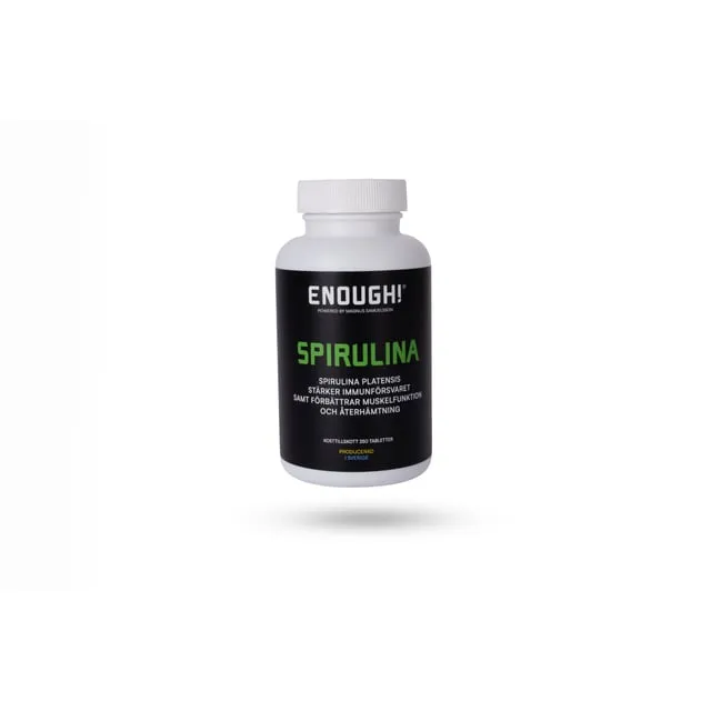 Alternativ bild 0 för Enough Spirulina 250 st