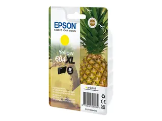 Produktfoto för Epson 604XL Singlepack - 4 ml - XL - gul - original - blister - bläckpatron - för EPL 4200  Stylus Photo 2200  WorkForce WF-2950DWF