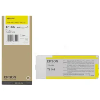 Produktfoto för Epson Bläck Gul 220ml T614 - Stylus Pro 4450