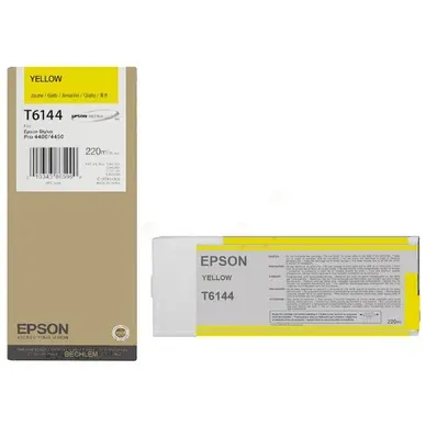 Alternativ bild 0 för Epson Bläck Gul 220ml T614 - Stylus Pro 4450