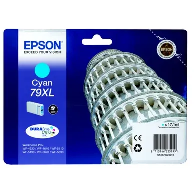 Alternativ bild 0 för Epson Bläckpatron 79XL, cyan