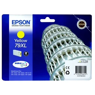 Alternativ bild 0 för Epson Bläckpatron 79XL, gul