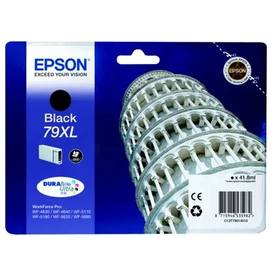 Alternativ bild 0 för Epson Bläckpatron 79XL, svart