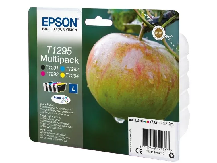 Alternativ bild 0 för Epson Bläckpatron C13T12954012 4-färger