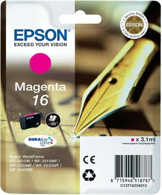 Produktfoto för Epson Bläckpatron C13T16234012 Magenta