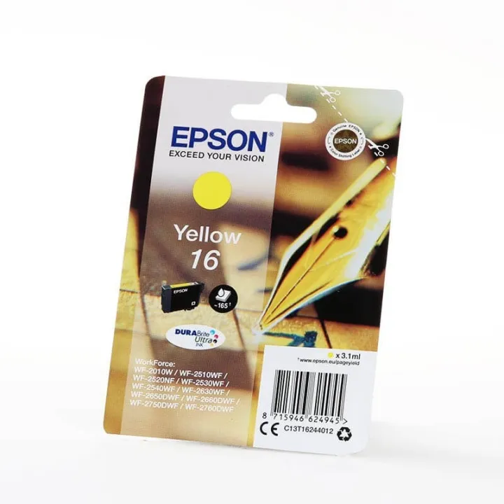 Alternativ bild 0 för Epson Bläckpatron C13T16244012 Gul