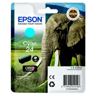 Produktfoto för Epson Bläckpatron C13T24224012 Cyan