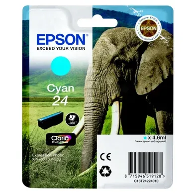 Alternativ bild 0 för Epson Bläckpatron C13T24224012 Cyan