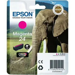 Produktfoto för Epson Bläckpatron C13T24234012 Magenta