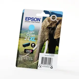 Produktfoto för Epson Bläckpatron C13T24354012 ljus Cyan
