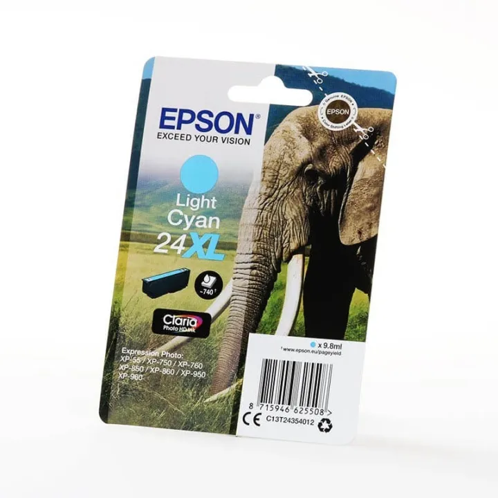 Alternativ bild 0 för Epson Bläckpatron C13T24354012 ljus Cyan