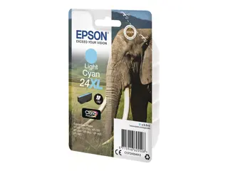 Produktfoto för Epson Bläckpatron C13T24354012 ljus Cyan