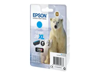 Produktfoto för Epson Bläckpatron C13T26324012 Cyan