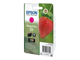 Produktfoto för Epson Bläckpatron, C13T29834012, Strawberry 29 Claria Home-bläck, magenta, singelförpackning