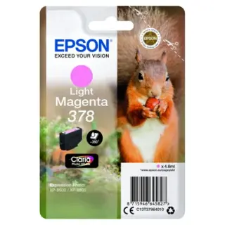 Produktfoto för Epson Bläckpatron C13T37864010 Ljus Magenta