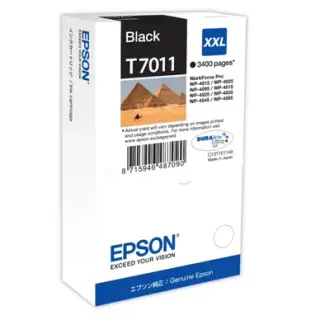 Produktfoto för Epson Bläckpatron C13T70114010 svart