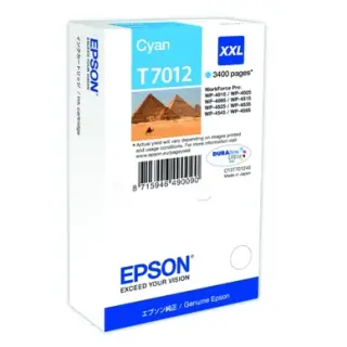 Produktfoto för Epson Bläckpatron C13T70124010 cyan