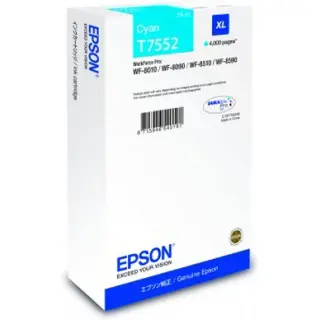 Produktfoto för Epson Bläckpatron C13T752240 Cyan