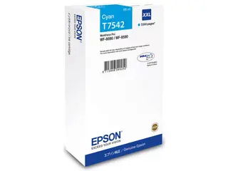 Produktfoto för Epson Bläckpatron C13T754240 XXL Cyan