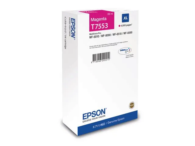 Alternativ bild 0 för Epson Bläckpatron C13T755340 Magen.