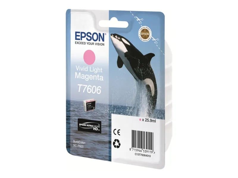 Alternativ bild 0 för Epson Bläckpatron C13T76064010 Light Mag