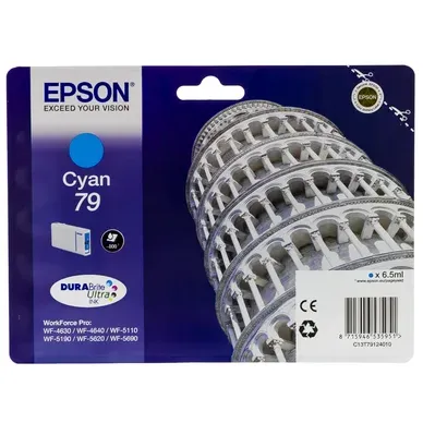 Alternativ bild 0 för Epson Bläckpatron C13T79124010 Cyan