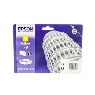Alternativ bild 0 för Epson Bläckpatron C13T79144010 Gul