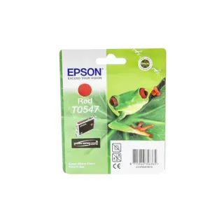 Produktfoto för Epson Bläckpatron, Frog T0547, UltraChrome, röd, singelförpackning, C13T05474010