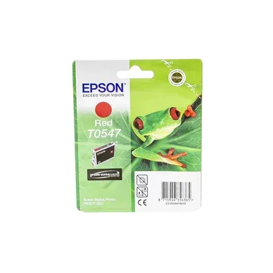 Alternativ bild 0 för Epson Bläckpatron, Frog T0547, UltraChrome, röd, singelförpackning, C13T05474010