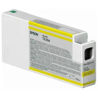Produktfoto för Epson Bläckpatron, hög kapacitet, gul, singelförpackning, C13T636400