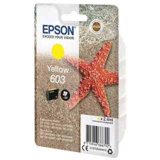 Produktfoto för Epson Bläckpatron T03U 603 Gul