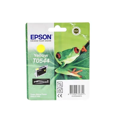 Alternativ bild 0 för Epson Bläckpatron, T0544, C13T05444010, Frog, ULTRACHROME, gul, singelförpackning