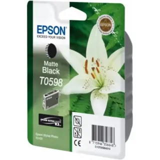 Produktfoto för Epson Bläckpatron, T0598, C13T05984010, Teddy, ULTRACHROME K3, matt svart singelförpackning