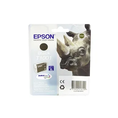 Alternativ bild 0 för Epson Bläckpatron T1001, C13T10014010, Rhino, DURABrite Ultra-bläck, svart, singelförpackning