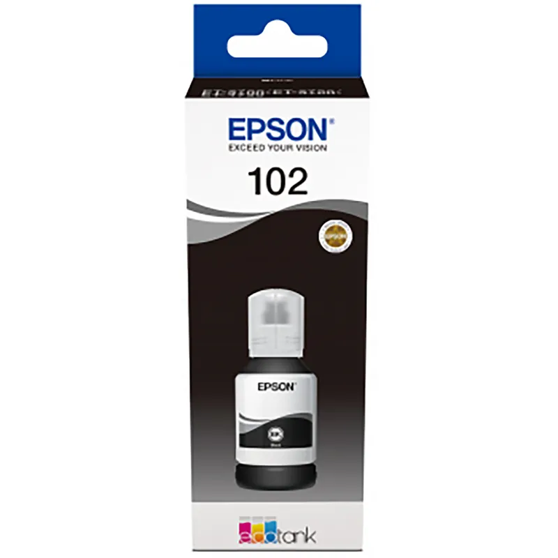 Alternativ bild 0 för Epson Bläckpatron T102 C13T03R140 Svart
