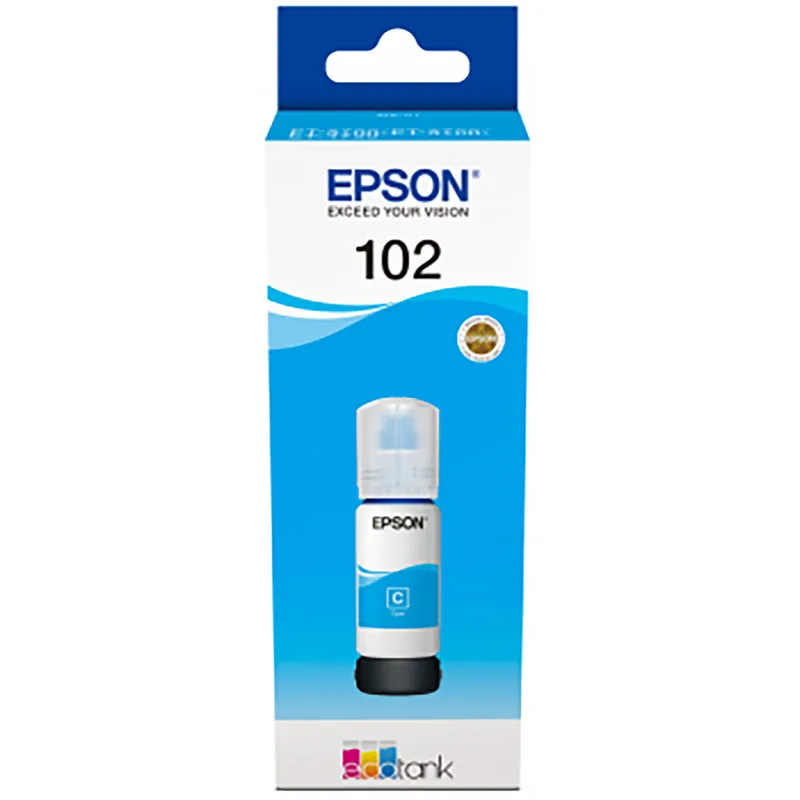 Alternativ bild 0 för Epson Bläckpatron T102 C13T03R240 Cyan