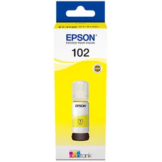 Produktfoto för Epson Bläckpatron T102 C13T03R440 Gul