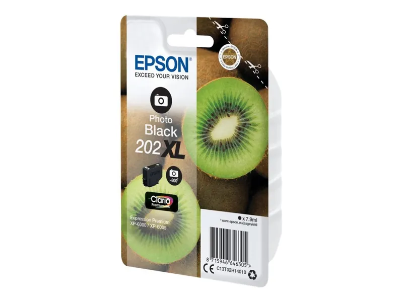 Alternativ bild 0 för Epson Bläckpatron T202 XL Photo Black