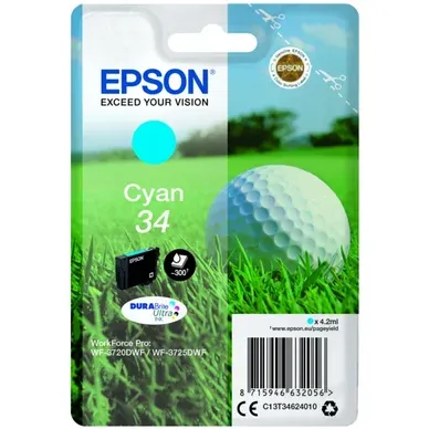 Alternativ bild 0 för Epson Bläckpatron T3462 Cyan
